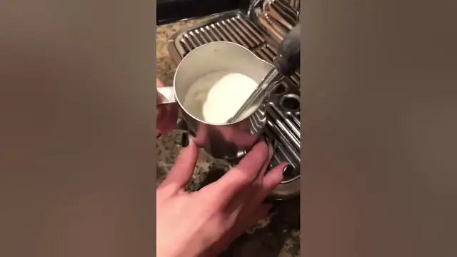 'Video thumbnail for How to Steam Milk for #Espresso #shorts'