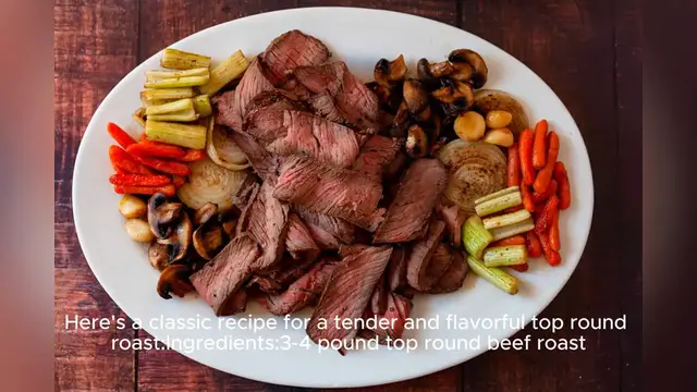 Video thumbnail for top round roast recipe