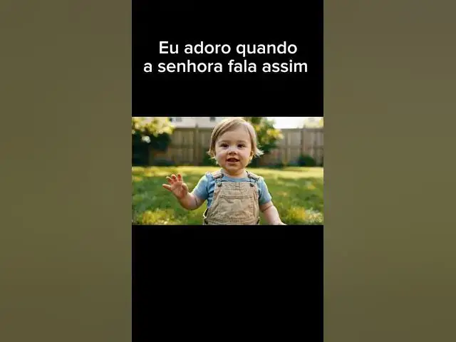 Video thumbnail for Eu adoro a minha vovó #baby #ias