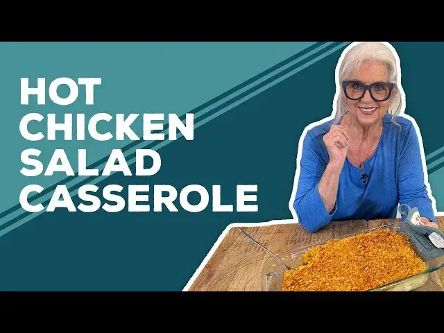 Video thumbnail for Love & Best Dishes: Hot Chicken Salad Casserole Recipe | Chicken Casserole with Rice