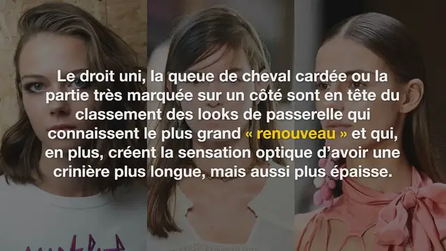 Video thumbnail for Les 5 Coiffures A Réaliser Qui Sont Parfaits Avec Les Cheveux Fins et Qui Seront a La Mode Pour Ce Printemps/Ete 2021