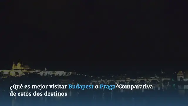 Video thumbnail for ¿Qué es mejor visitar Budapest o Praga?