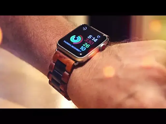 'Video thumbnail for Ottm Wooden Apple Watch Bands Unboxing & Hands on'