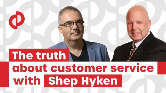 'Video thumbnail for Customer service tips from Shep Hyken | How to meet customers' expectations'