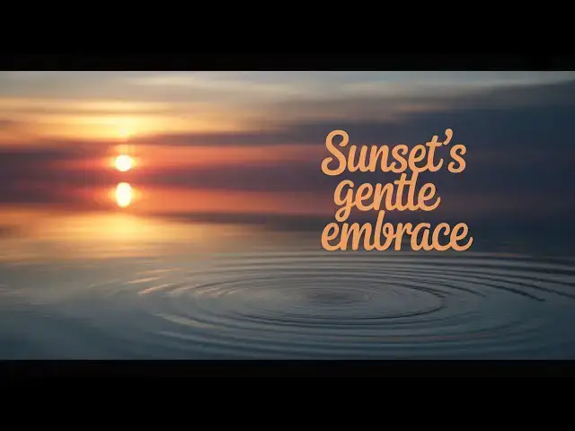 'Video thumbnail for Ocean Sunset Deep Meditation Music'