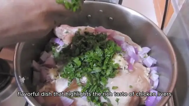 Video thumbnail for chicken liver recipe