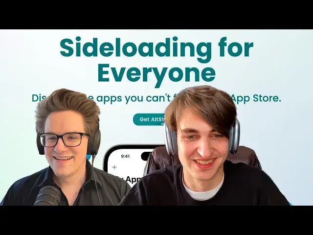 'Video thumbnail for Talking to Riley Testut about App Stores & Sideloading'