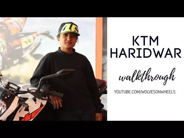 'Video thumbnail for Biking Paradise: Wolves On Wheels Explores KTM Haridwar Showroom! ?️?'