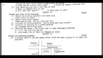 Video thumbnail for 10th English Second Revision Question Paper 2019-2020 | Tirunelveli District | Team Aspirants