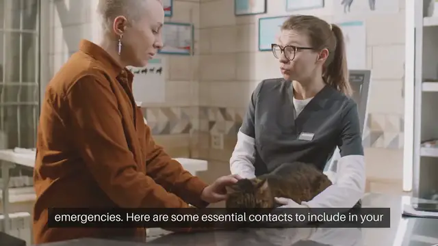 Video thumbnail for Pet Emergency Contact List