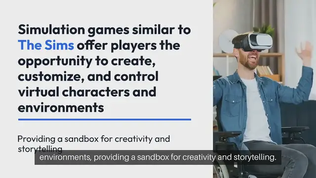 'Video thumbnail for Simulation Games Like Sims'