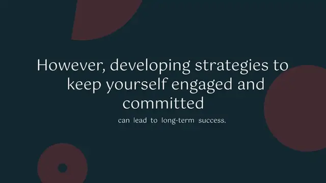 Video thumbnail for Staying Motivated and Consistent: Keys to Fitness Success