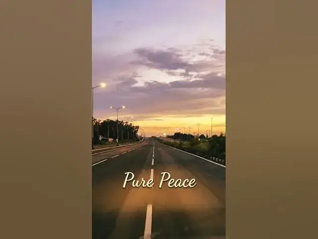 Video thumbnail for This is why I love road trips #sunset #highway #peaceful #jagjitsingh
