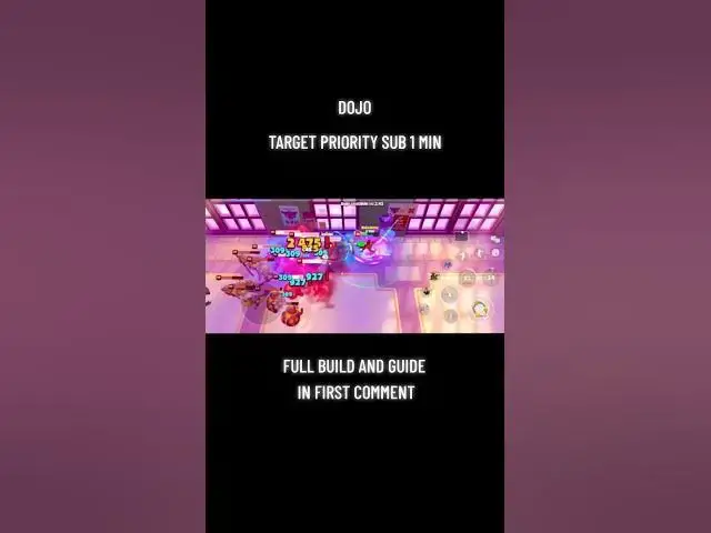 'Video thumbnail for Dojo Target Priority sub 1 min #moco #supercell #buildguide #gaming'