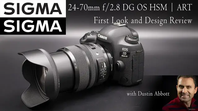 Video thumbnail for Sigma 24-70mm f/2.8 OS ART | Hands On First Look | 4K