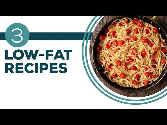 Video thumbnail for Full Episode Fridays: Getting Healthy - 3 Low-Fat Recipes