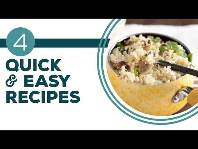 Video thumbnail for Full Episode Fridays: Take it Easy - 4 Quick & Easy Recipes