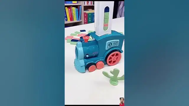 Video thumbnail for 🌟 Product Link is in Description 🌟 | DIY Domino Train Car Set | #viral #diy