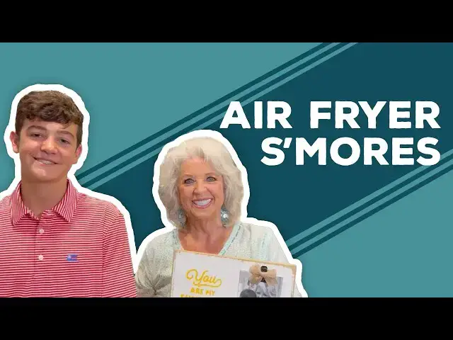 Video thumbnail for Love & Best Dishes: Air Fryer S'mores Recipe