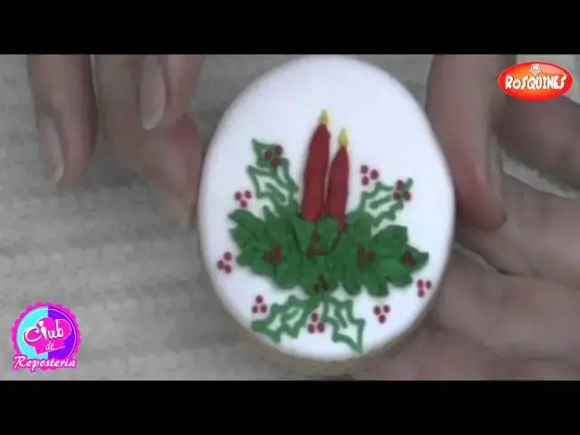 Video thumbnail for How to Decorate Christmas Cookies - Part 1