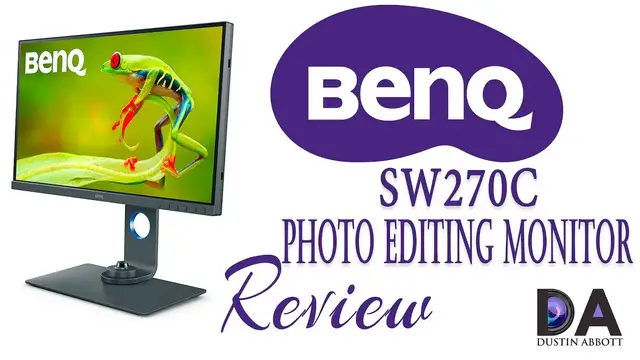Video thumbnail for BenQ SW270C Photo Editing Monitor Review | 4K