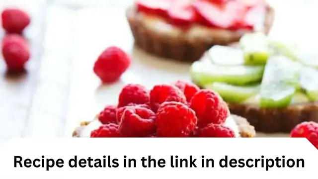 'Video thumbnail for No Bake Mini Fruit Pizzas recipe'