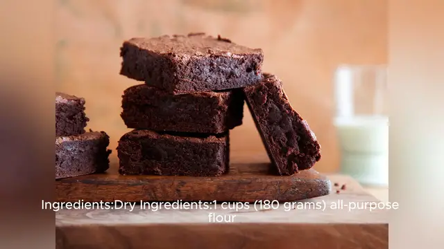 Video thumbnail for brownie recipe with cocoa powder