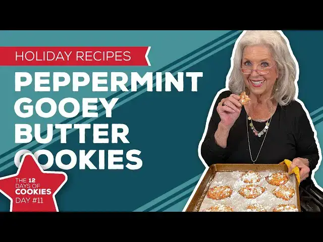 Video thumbnail for Holiday Cooking & Baking Recipes: Peppermint Gooey Butter Cookies - Day 10 of Christmas Cookies