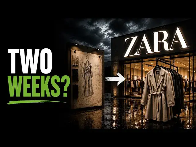 Video thumbnail for How Zara Turns a Sketch Into a Store in 2 Weeks