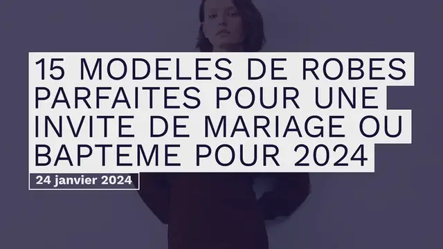 Video thumbnail for 15 MODELES DE ROBES PARFAITES POUR UNE INVITE DE MARIAGE OU BAPTEME POUR 2024