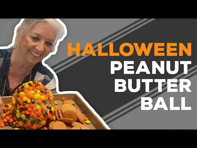 Video thumbnail for Quarantine Cooking: Leftover Halloween Candy Peanut Butter & Cream Cheese Ball