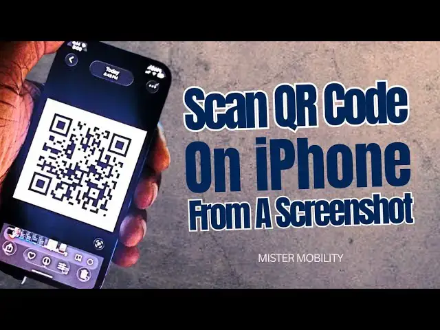 Video thumbnail for How To Scan QR Code on iPhone From Screenshot