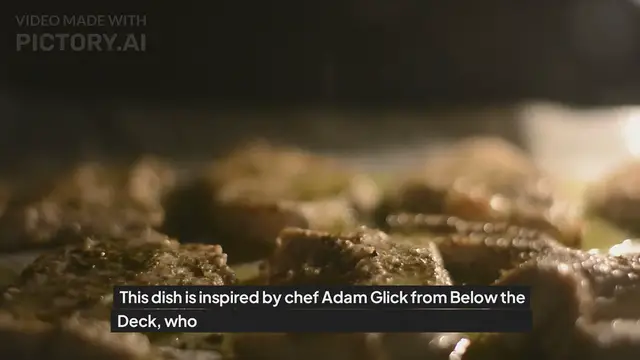 Video thumbnail for Chicken in a pan with garlic and parsley