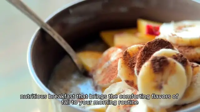 Video thumbnail for Apple Cinnamon Oatmeal