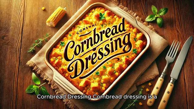 'Video thumbnail for Cornbread Dressing'