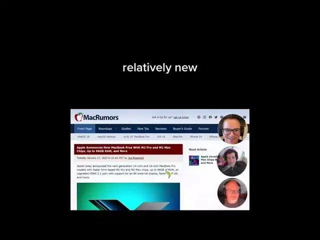 Video thumbnail for The New M2 MacBook Pro: Just A Spec Bump?