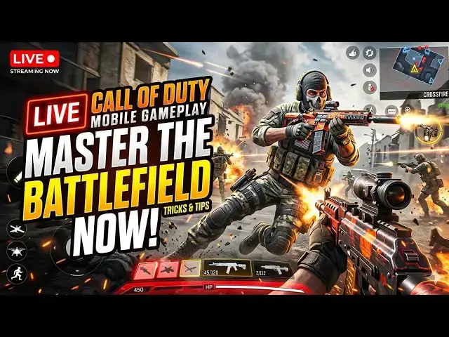 Video thumbnail for Live Call of Duty Mobile Gameplay: Master the Battlefield Now