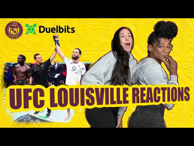Video thumbnail for UFC Louisville Reactions with UFC Strawweights Angela Hill and Jessica Penne