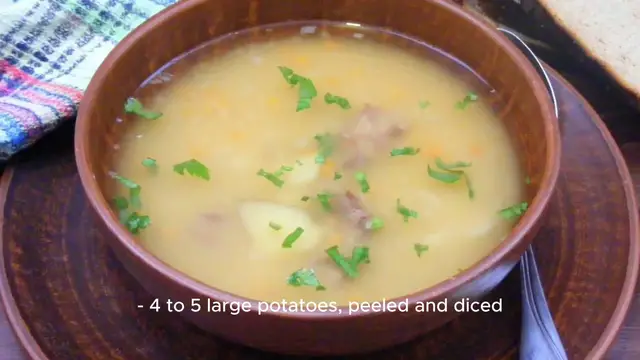 Video thumbnail for Potato soup recipe