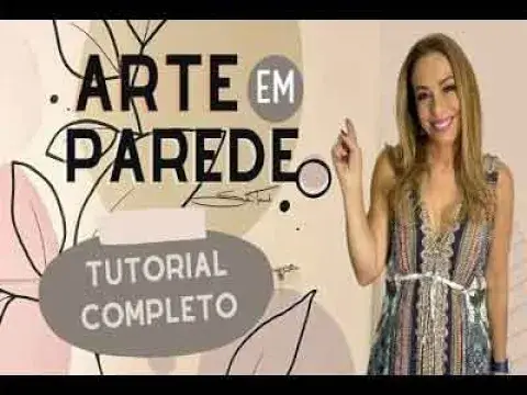 Video thumbnail for Como pintar Arte em Parede