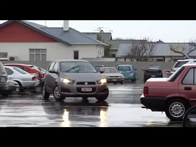 Video thumbnail for Supermarket Car Parks in Rain