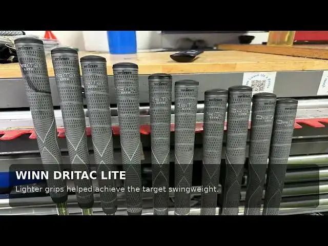 Video thumbnail for Winn DriTac Lite  Swingweight Solution