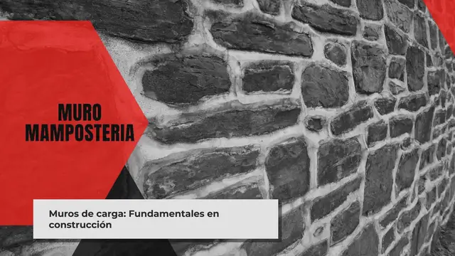 'Video thumbnail for Concepto de Muro de Mampostería de Piedra'