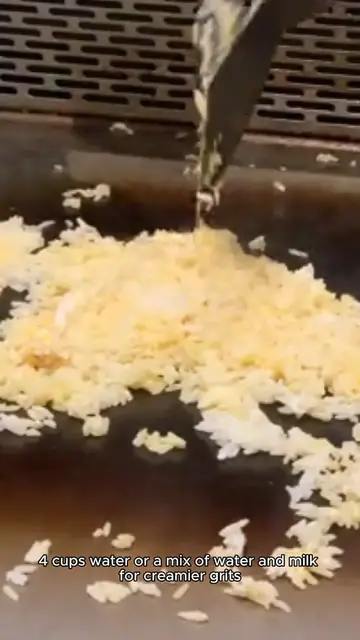 Video thumbnail for grits recipe