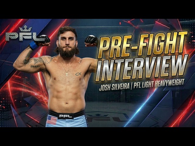Video thumbnail for Josh Silveira Excited To Be A Warrior for the PFL Middleweight Division | PFL Chicago