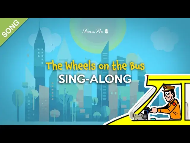 Video thumbnail for The Wheels on the Bus (Sing-Along with Lyrics for kids)