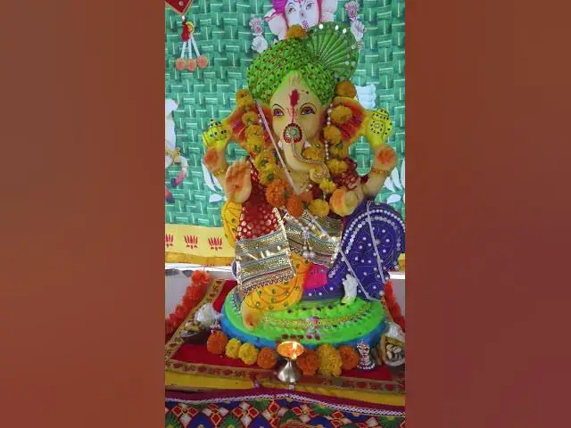 Video thumbnail for Ganesh chaturthi ganpati  darshan Ganpati Bapa Moriya, बाप्पा मोरिया #ganesh_chaturthi_status