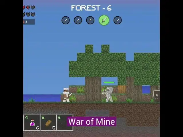 Video thumbnail for War of Mine #browsergame #mobilegames #idlegames #sidescrollinggames #minecraftgames