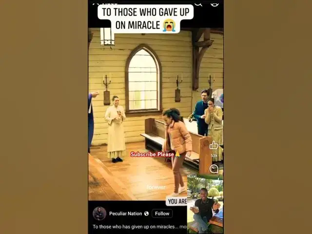 Video thumbnail for For those who gave up on Miracle #johnselephilip #foryou #miracle #jesus #jesuschrist - Jesus Christ