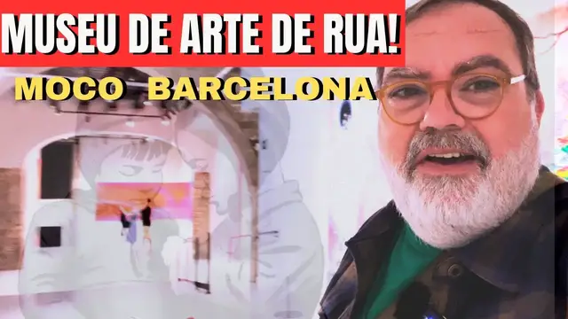 Video thumbnail for EXPLORANDO AS MARAVILHAS DO MOCO MUSEU EM BARCELONA! ARTE EM BARCELONA